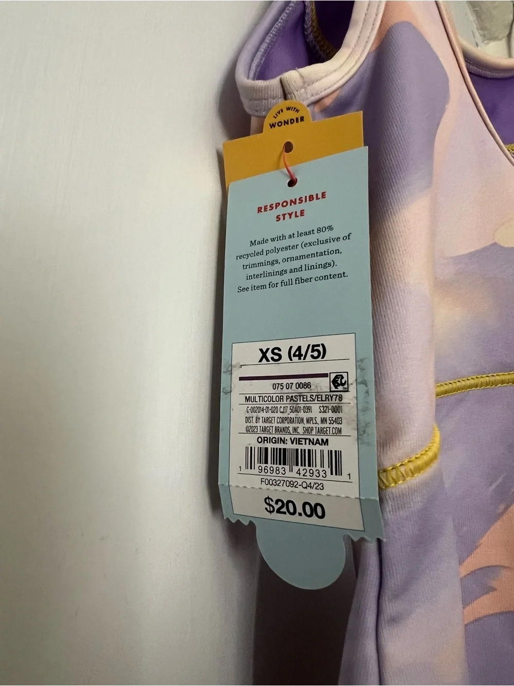 Cat & Jack nwt pastel